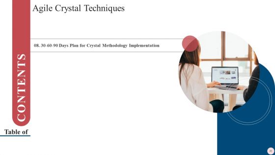 Agile Crystal Techniques Ppt PowerPoint Presentation Complete With Slides