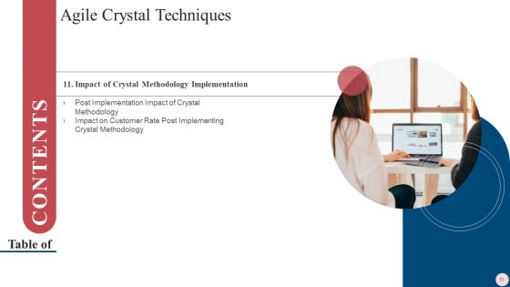Agile Crystal Techniques Ppt PowerPoint Presentation Complete With Slides