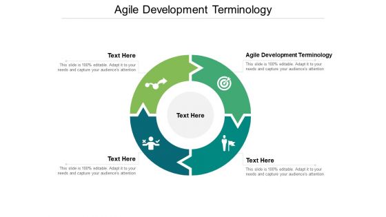 Agile Development Terminology Ppt PowerPoint Presentation Inspiration Pictures Cpb