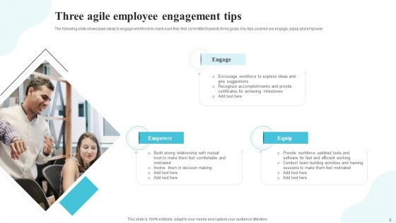 Agile Employee Engagement Ppt PowerPoint Presentation Complete Deck With Slides