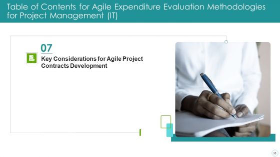 Agile Expenditure Evaluation Methodologies For Project Management IT Ppt PowerPoint Presentation Complete Deck With Slides