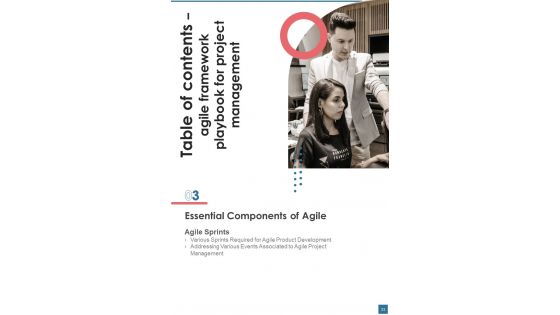 Agile Framework Playbook For Project Management Template