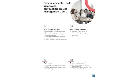 Agile Framework Playbook For Project Management Template