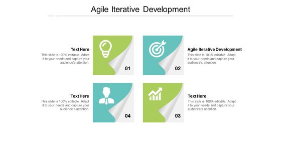 Agile Iterative Development Ppt PowerPoint Presentation File Graphics Pictures Cpb