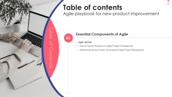 Agile Playbook For New Product Improvement Ppt PowerPoint Presentation Complete With Slides