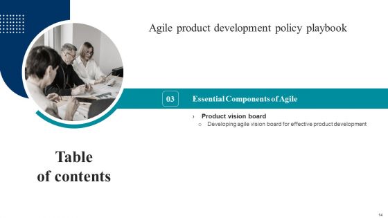 Agile Product Development Policy Playbook Ppt PowerPoint Presentation Complete Deck With Slides