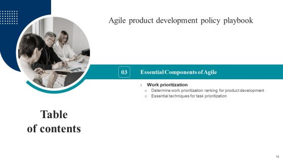 Agile Product Development Policy Playbook Ppt PowerPoint Presentation Complete Deck With Slides