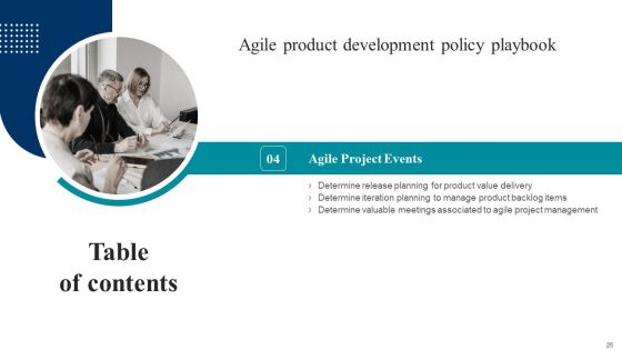 Agile Product Development Policy Playbook Ppt PowerPoint Presentation Complete Deck With Slides