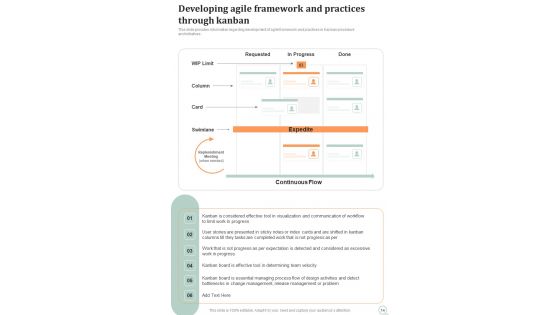 Agile Project Administration Playbook Template