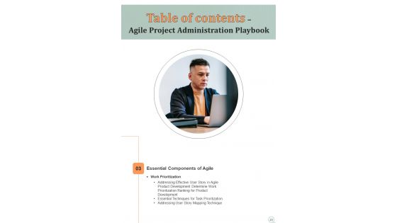 Agile Project Administration Playbook Template