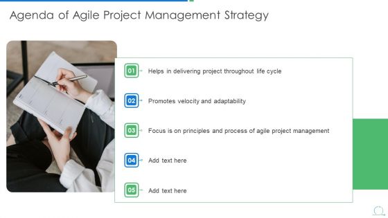 Agile Project Management Strategy Agenda Of Agile Project Management Strategy Structure PDF Agile Project Management Strategy Agenda Of Agile Project Management Strategy Structure PDF