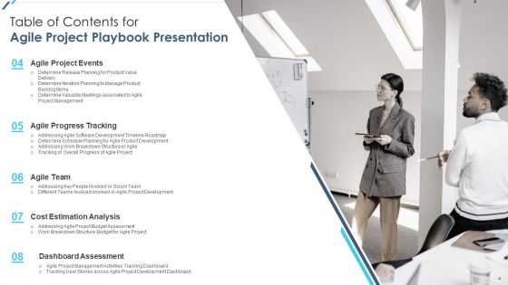Agile Project Playbook Presentation Ppt PowerPoint Presentation Complete Deck With Slides