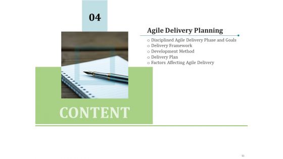 Agile Service Delivery Model Pictures PDF