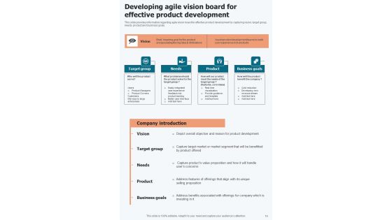 Agile Software Development Lifecycle Playbook Template