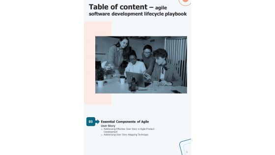 Agile Software Development Lifecycle Playbook Template