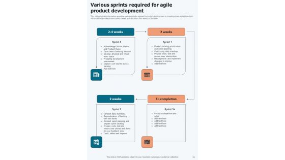 Agile Software Development Lifecycle Playbook Template