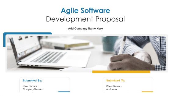Agile Software Development Proposal Ppt PowerPoint Presentation Complete Deck With Slides