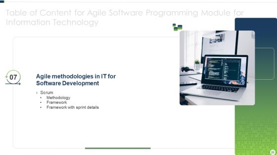 Agile Software Programming Module For Information Technology Ppt PowerPoint Presentation Complete Deck With Slides