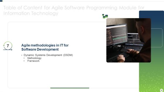 Agile Software Programming Module For Information Technology Ppt PowerPoint Presentation Complete Deck With Slides