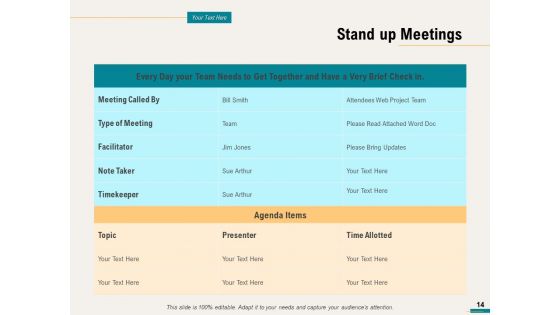 Agile Sprint Marketing Ppt PowerPoint Presentation Complete Deck With Slides