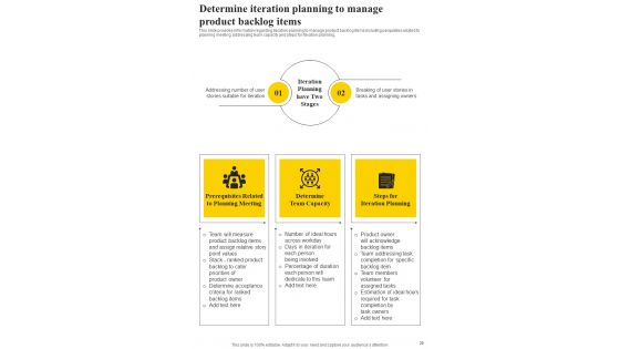 Agile Strategies Playbook For IT Teams Template
