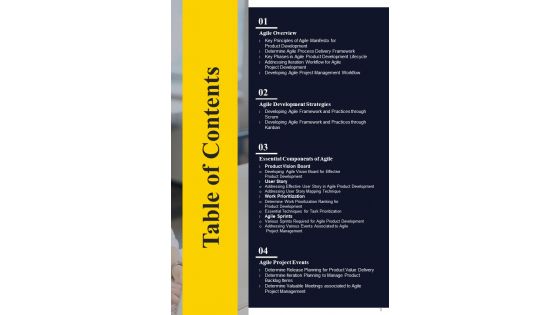 Agile Strategies Playbook For IT Teams Template