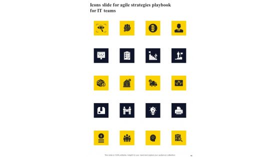 Agile Strategies Playbook For IT Teams Template