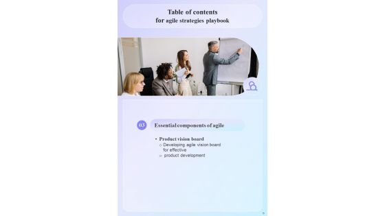 Agile Strategies Playbook Template