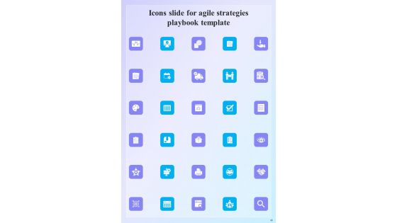 Agile Strategies Playbook Template