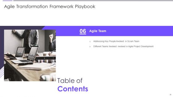 Agile Transformation Framework Playbook Ppt PowerPoint Presentation Complete Deck With Slides