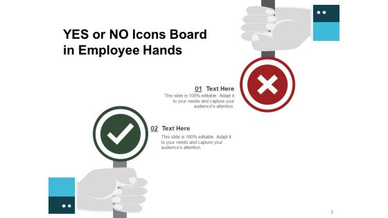 Agree Or Disagree Symbol Employee Weighing Scale Ppt PowerPoint Presentation Complete Deck