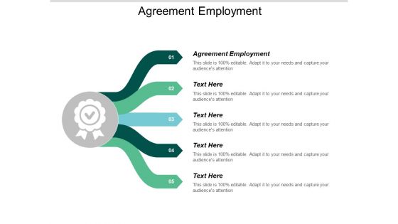 Agreement Employment Ppt PowerPoint Presentation Icon Graphics Cpb