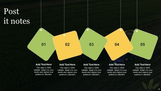 Agriculture Business Elevator Pitch Deck Ppt PowerPoint Presentation Complete With Slides