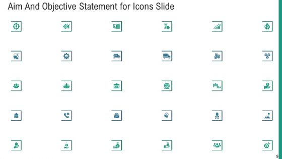 Aim And Objective Statement Ppt PowerPoint Presentation Complete Deck With Slides