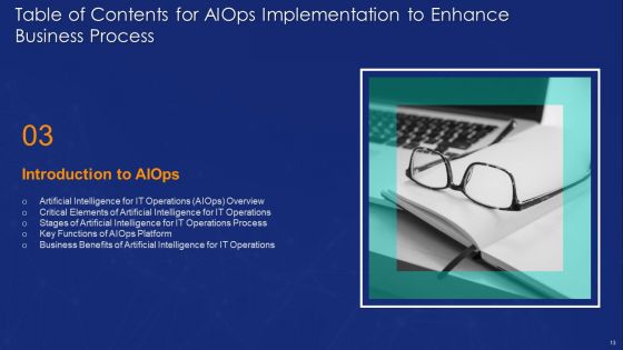 Aiops Implementation To Enhance Business Process Ppt PowerPoint Presentation Complete Deck With Slides