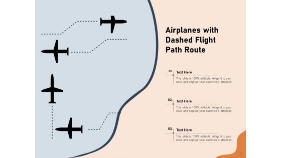 Air Route World Map Airplane Flight Ppt PowerPoint Presentation Complete Deck