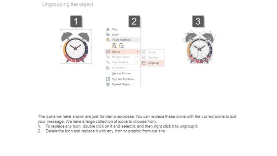 Alarm Clock Dashboard Design For Time Management Powerpoint Slides
