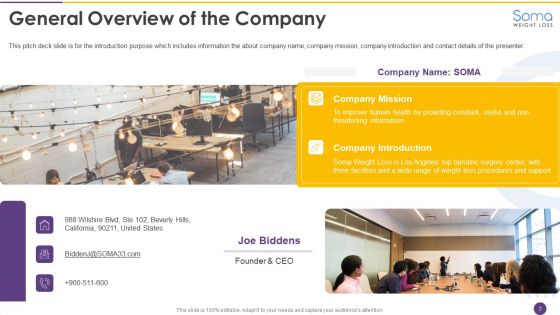 Alejandro Cremades Investor Financing Pitch Deck SOMA Ppt PowerPoint Presentation Complete Deck With Slides