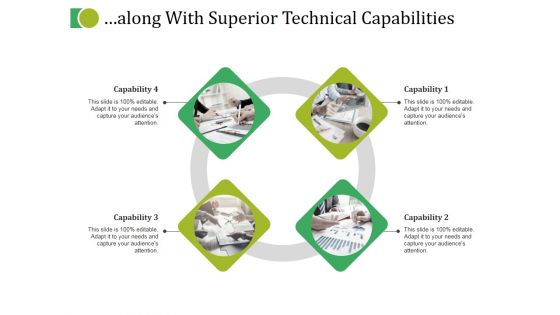 Along With Superior Technical Capabilities Ppt PowerPoint Presentation Slides Backgrounds
