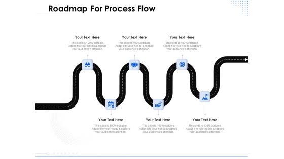 Amusement Event Coordinator Roadmap For Process Flow Ppt PowerPoint Presentation Summary Show PDF