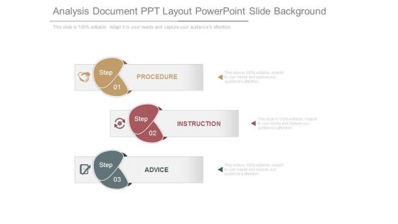 Analysis Document Ppt Layout Powerpoint Slide Background