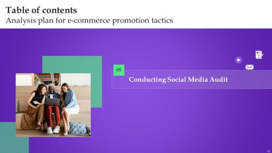 Analysis Plan For E Commerce Promotion Tactics Ppt PowerPoint Presentation Complete Deck With Slides