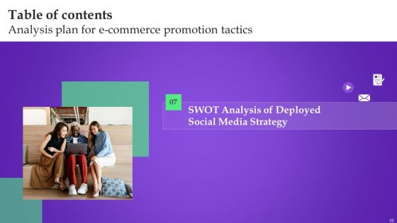 Analysis Plan For E Commerce Promotion Tactics Ppt PowerPoint Presentation Complete Deck With Slides