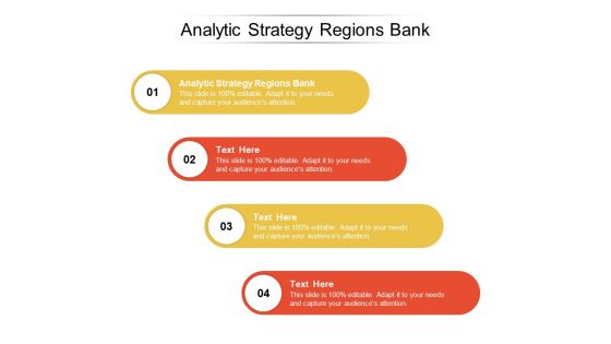 Analytic Strategy Regions Bank Ppt PowerPoint Presentation Model Background Image Cpb