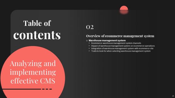 Analyzing And Implementing Effective CMS Ppt PowerPoint Presentation Complete With Slides