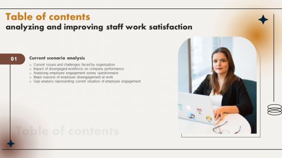 Analyzing And Improving Staff Work Satisfaction Table Of Contents Download PDF