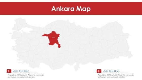Ankara Map PowerPoint Presentation PPT Template PDF
