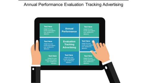 Annual Performance Evaluation Tracking Advertising Ppt PowerPoint Presentation Model Ideas