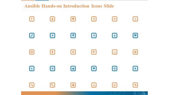 Ansible Hands On Introduction Ppt PowerPoint Presentation Complete Deck With Slides