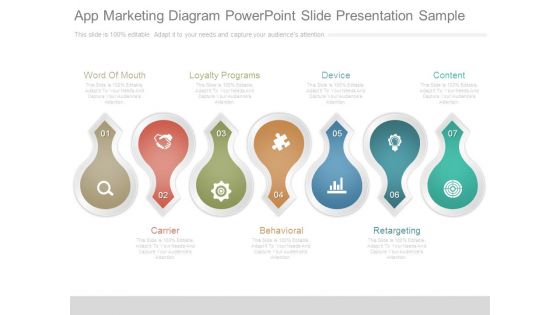 App Marketing Diagram Powerpoint Slide Presentation Sample